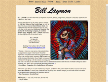 Tablet Screenshot of billlaymon.net